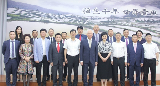 葡萄牙中华总商会会长蔡文显率旅葡侨领访问团考察中国·沙巴公司官网集团